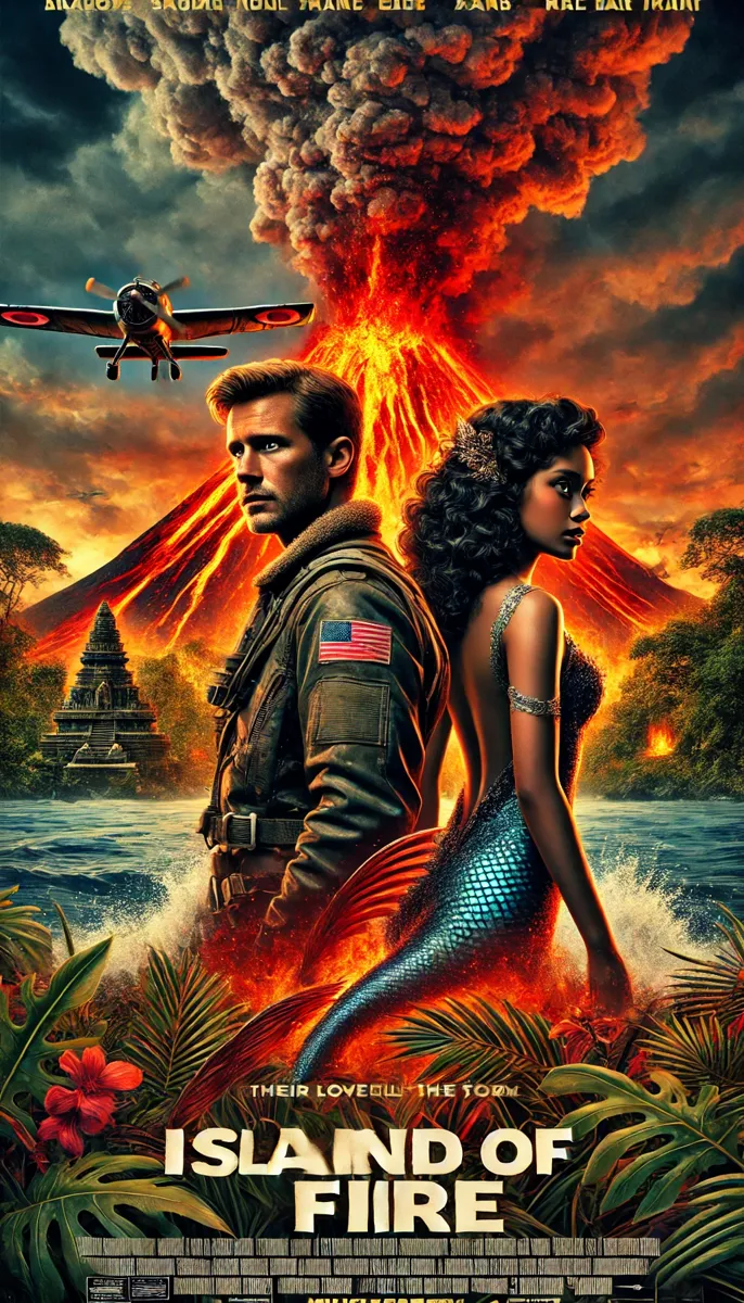 Movie poster for Island of Fire